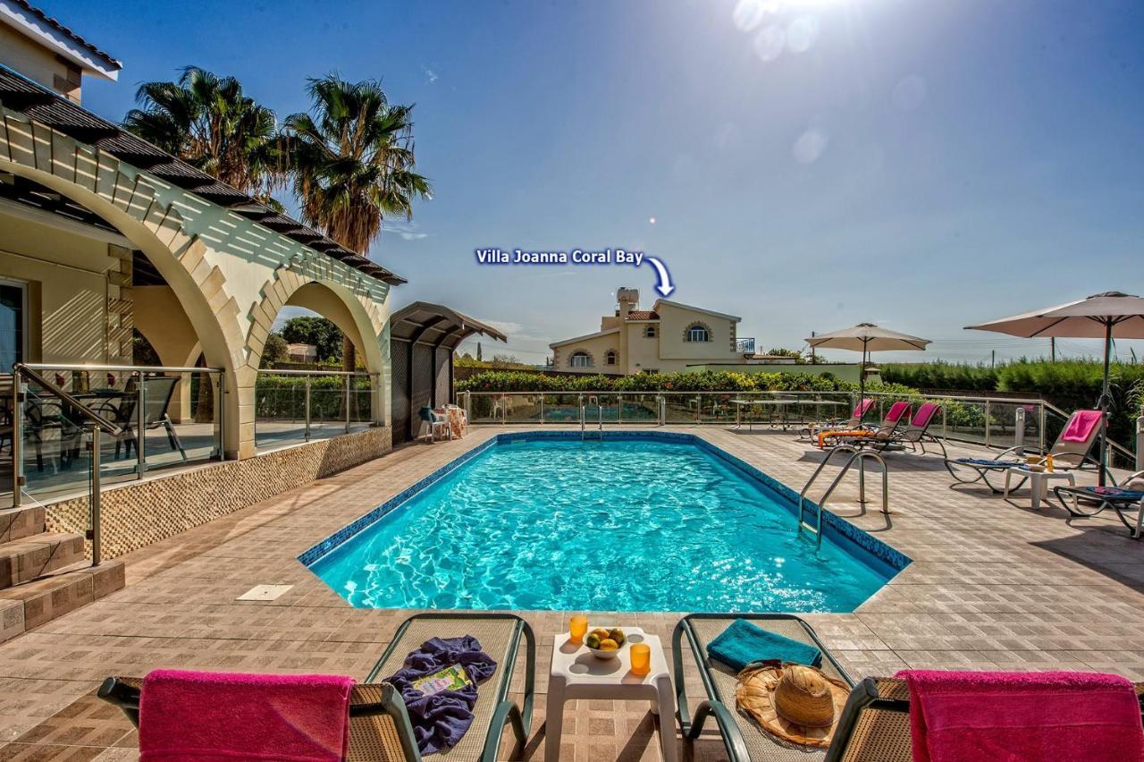 Villa Danae Coral Bay By Villa Plus Peyia Exterior foto